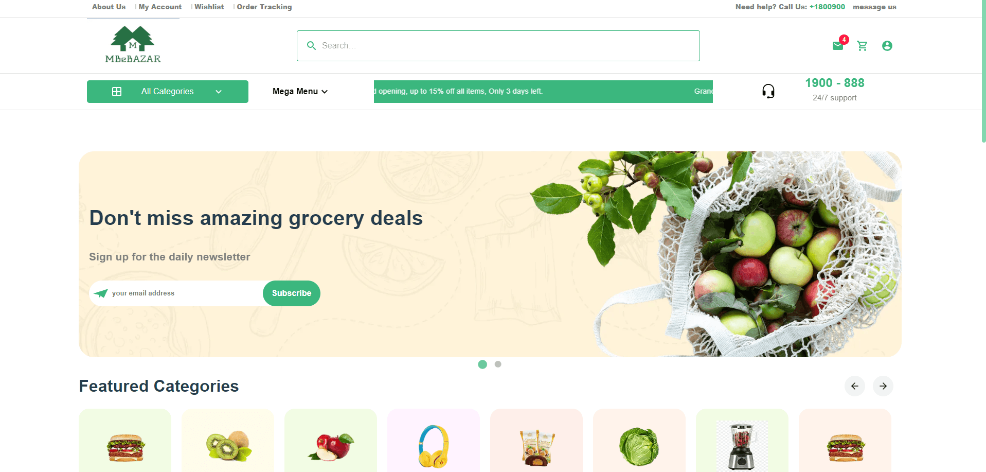 MBeBAZAR : E commerce